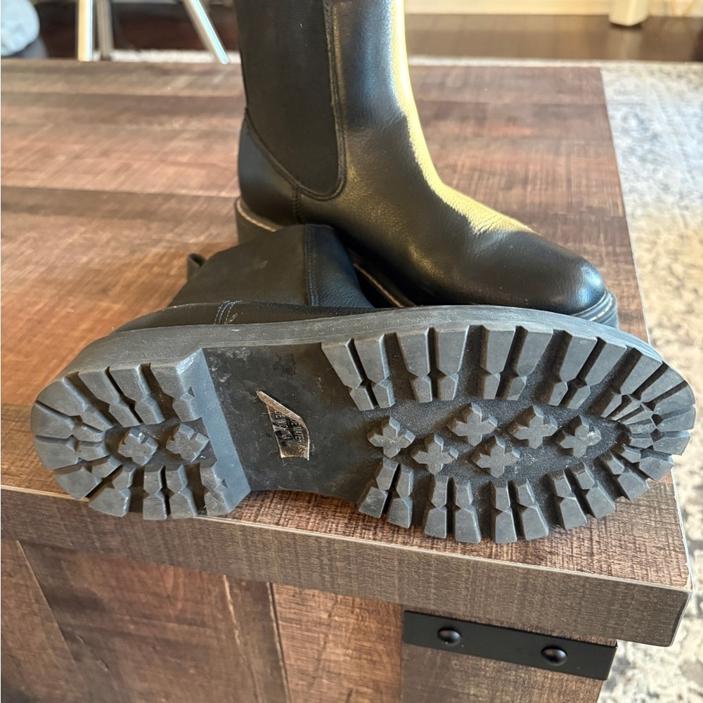 Dolce Vita Black Boots Size 7 Lobera - Picture 4 of 5